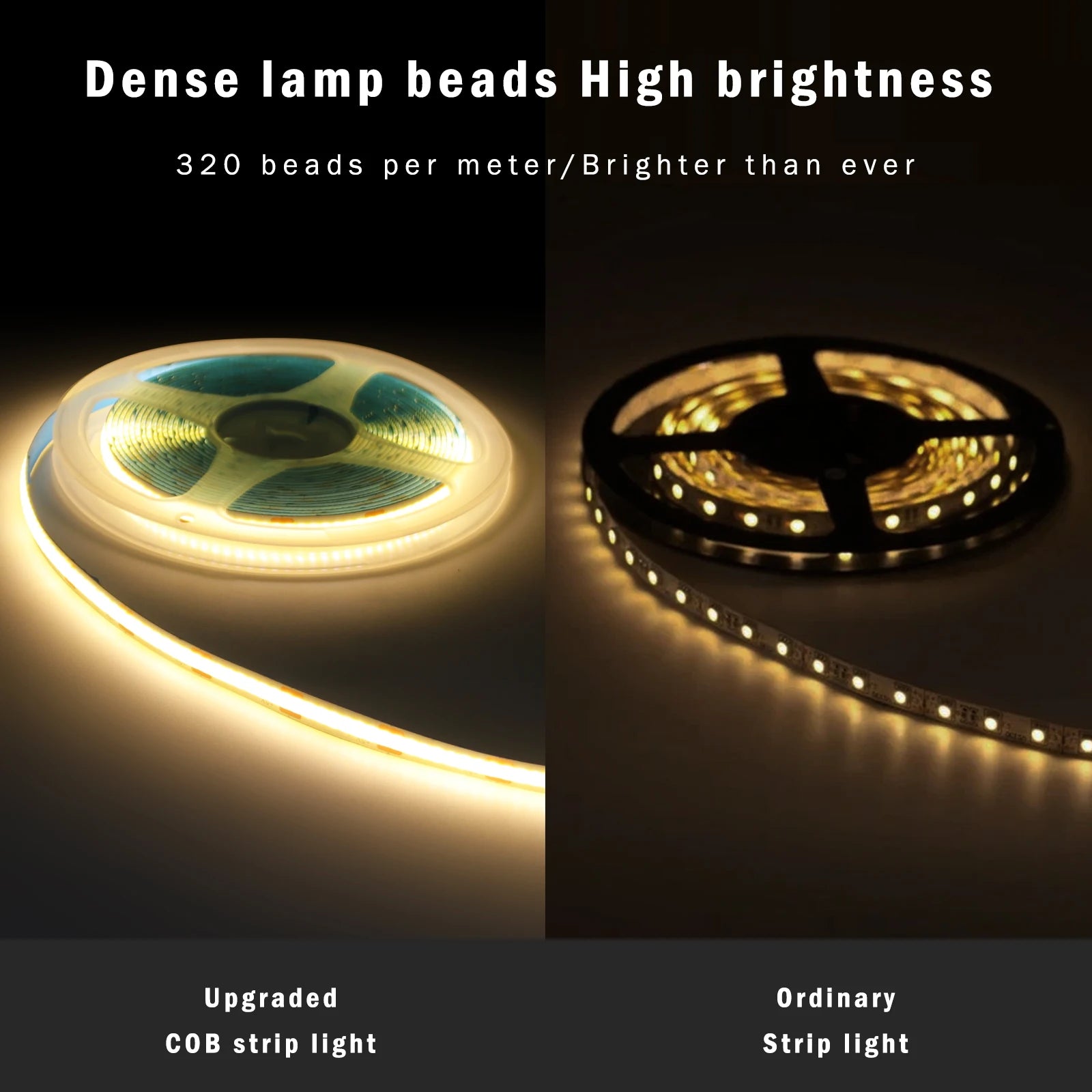 COB LED Strip – Motion Sensor Battery Powered Night Light