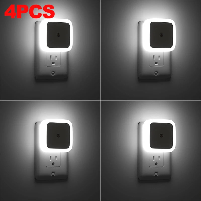 LED Atmosphere Lamp - Auto Dusk-To-Dawn Night Light