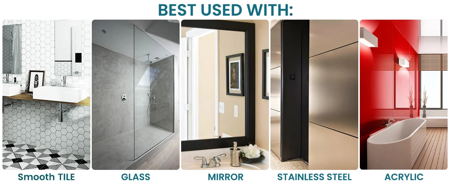 Taili Shower Mirror – Fogless, Rust-Proof, Durable Suction Mount, Razor Holder Included