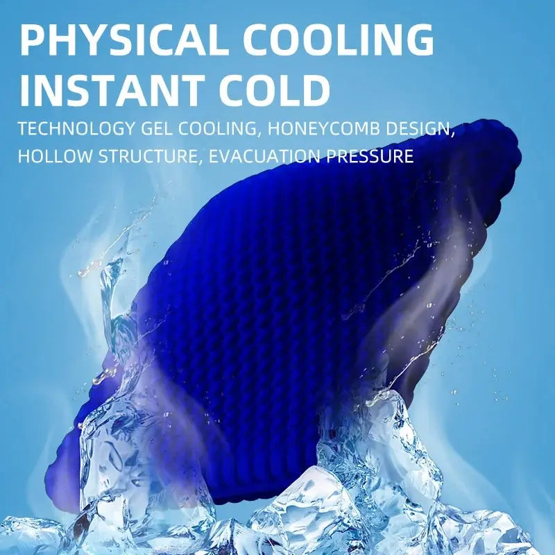 Gel Seat Cushion – Breathable Honeycomb Design For Pressure Relief At Desk