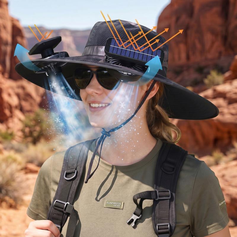 Solar Breeze Fan Hat Pro